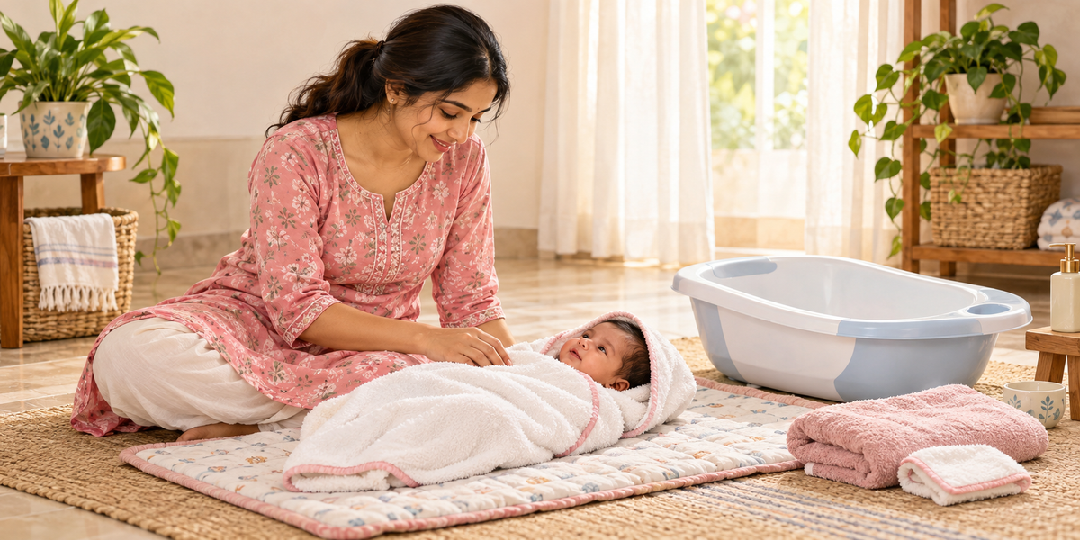 Bathing Your Newborn: Gentle Skin Care and Safety